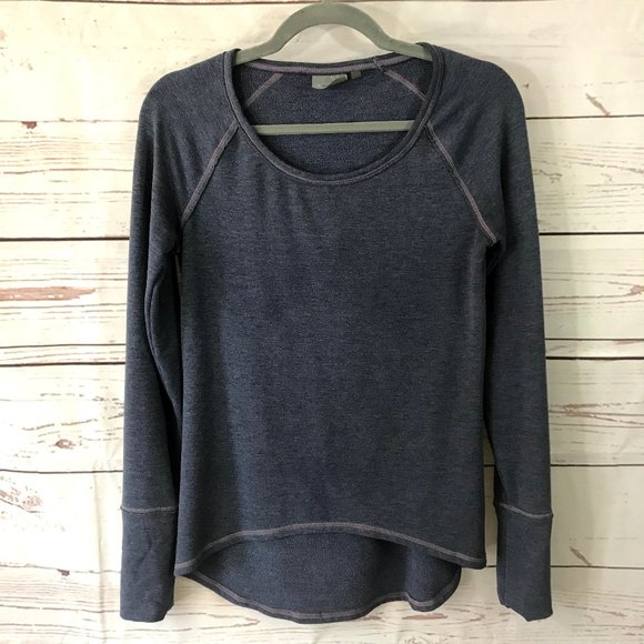 Athleta Tops - Athleta French Terry Sharkbite Top